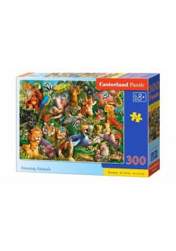 Puzzle 300 Amazing Animals CASTOR