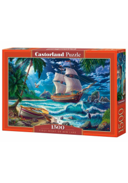 Puzzle 1500 First Night on New Land CASTOR