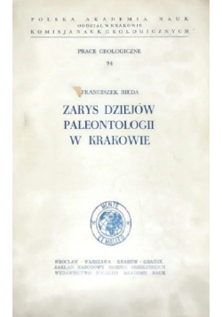 Zarys dziejów paleontologii w Krakowie