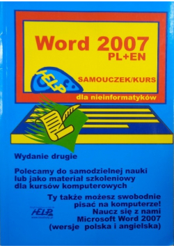 Word 2007 PL EN Samouczek kurs dla nieinformatyków