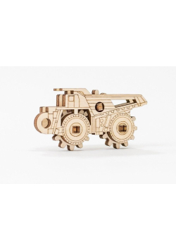 Puzzle Drewniane 3D Mały Belaz