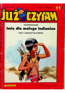 Już czytam nr 11 Imię małego Indianina