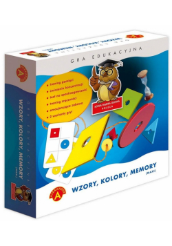 Wzory, kolory, memory Maxi ALEX