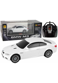 BMW M3 1:28 zdalnie sterowane białe