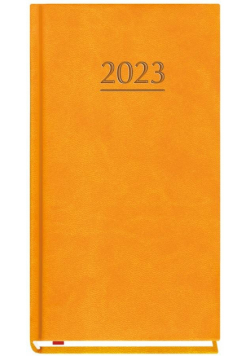 Terminarz 2023 Kieszonkowy Pomarańczowy