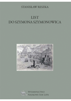 List do Szymona Szymonowica