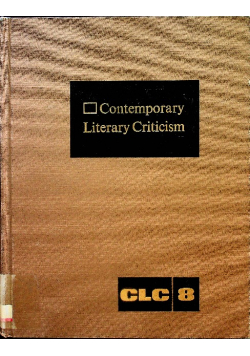 Contemporary Literary Criticism tom 8