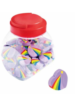 Gumka do mazania Serce (100szt) FANDY