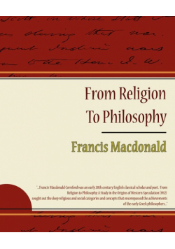 From Religion To Philosophy