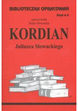 Biblioteczka opracowań nr 006 Kordian