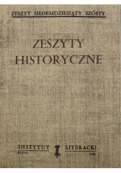 Zeszyty historyczne Zeszyt 76