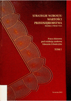 Strategie wzrostu wartości przedsiębiorstwa