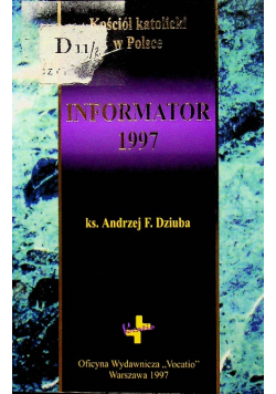 Kościół katolicki w Polsce Informator 1997