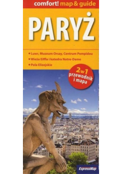 Comfort! map&guide Paryż 2w1 w.2019