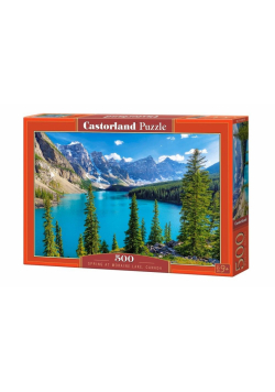 Puzzle 500 Spring at Moraine Lake, Canada CASTOR