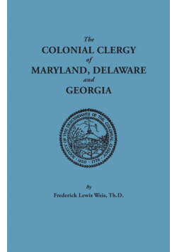 Colonial Clergy of Maryland, Delaware and Georgia