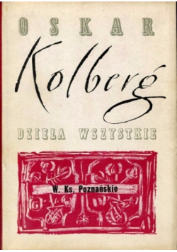 Kolberg Dzieła wszystkie W Ks Poznańskie 14 część VI