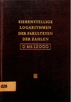 Siebenstellige Logarithmen