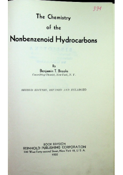The chemistry of the Nonbenzenoid Hydrocarbons 1950 r.