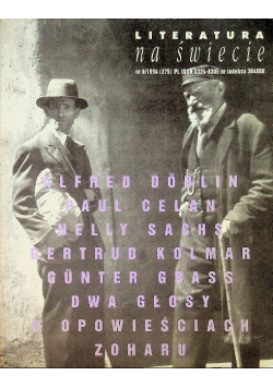 Literatura na świecie nr 6 / 1994