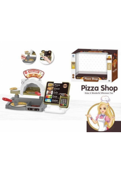Zestaw pizzeria z piecem i kasą