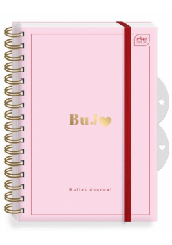 Bullet Journal Bujo Heart Organizer na spirali A5