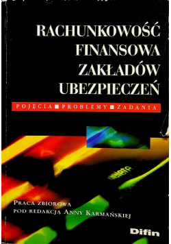 Rachunkowość finansowa zakładów ubezpieczeń