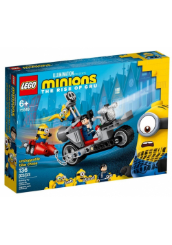 Lego MINIONS 75549 Niepowstrzymany motocykl ucieka