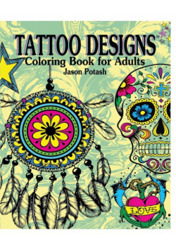 Tattoo Designs Coloring Book for Adults