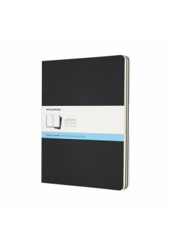 3 Zeszyty Moleskine Cahier Journals XL kropki