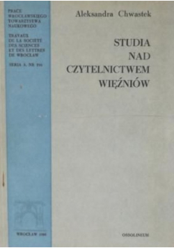 Studia nad czytelnictwem więźniów