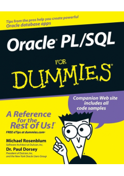 Oracle PL/SQL for Dummies