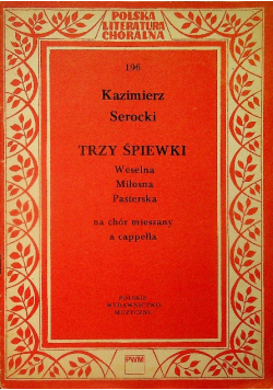 Trzy śpiewniki