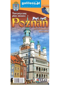 Plan miasta - Poznań 1:12 000