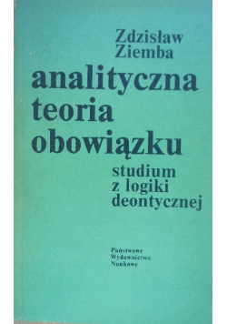 Analityczna teoria obowiązku