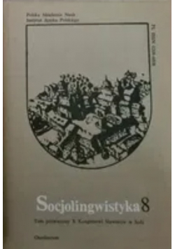Socjolingwistyka 8