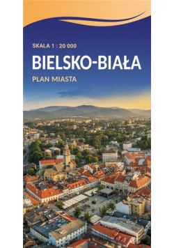 Plan miasta - Bielsko-Biała 1:20 000