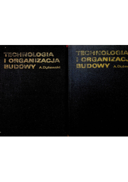 Technologia i Organizacja Budowy tom 1 i 2