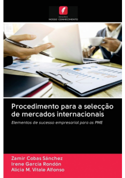 Procedimento para a selecção de mercados internacionais