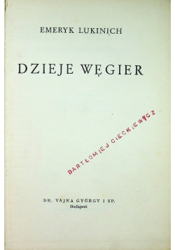 Dzieje Węgier 1938 r.