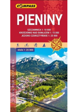Mapa turystyczna - Pieniny 1:25 000 w.2020