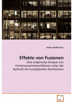 Effekte von Fusionen