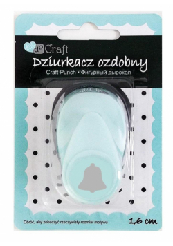 Dziurkacz ozdobny 1,6cm dzwonek