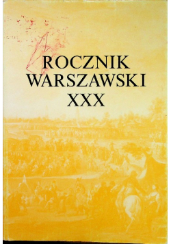 Rocznik warszawski XXX