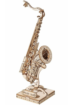 Puzzle Drewniane 3D Saksofon