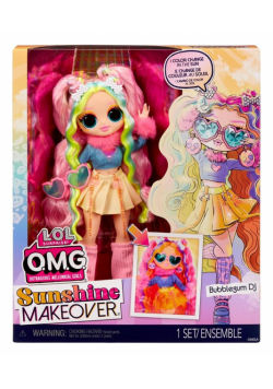 LOL Surprise OMG Sunshine Makeover Bubblegum DJ