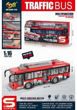 Autobus ze światłem i dźwiękiem 1:16