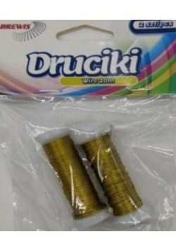 Drucik florystyczny złoty 20m