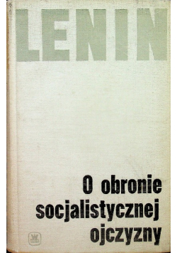 O obronie socjalistycznej ojczyzny
