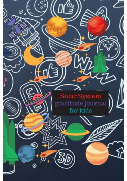 Solar system gratitude journal for kids